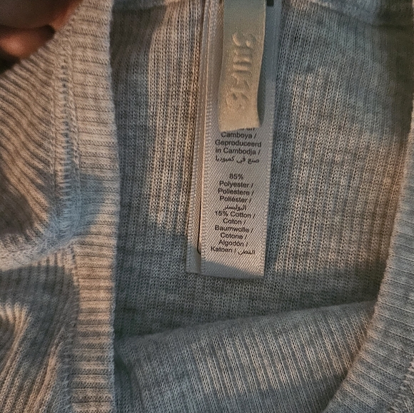 SKIMS sheer Ribbed Top - Picture 4 of 4